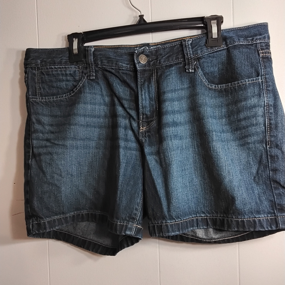 Old Navy Dark Blue Jean Shorts